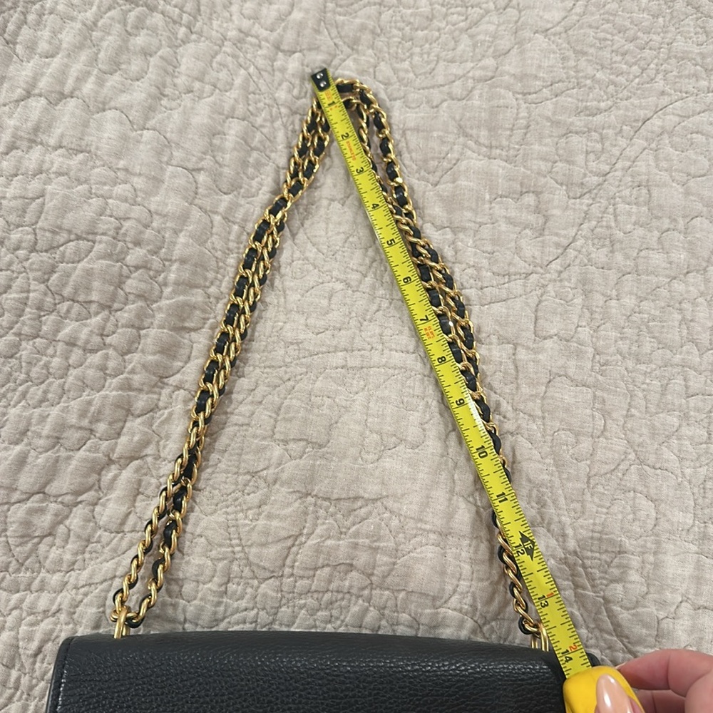 Tory Burch Black Leather Crossbody Bag - Picture 10 of 11